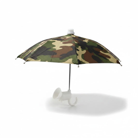 CoolDays SunShield Mini — Phone Parasol with Suction Cup, Anti-Glare, 7 Colors, Free Fan Included